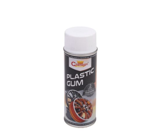 Spray paint plastic gum Champion Plastic gum white 400 ml