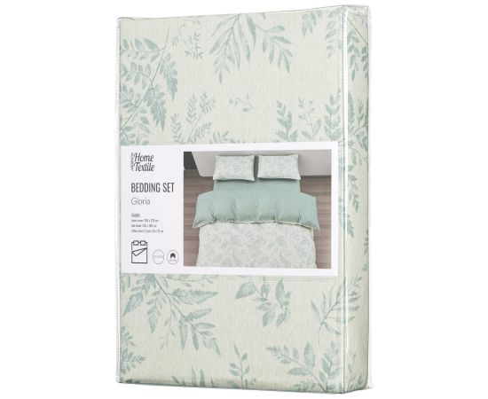 Bed linen set Ardesto Gloria ART2022FG 100%cotton 200x220cm green