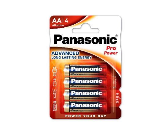 ელემენტი ალკალინი Panasonic LR6 ProPower AA  4ც.