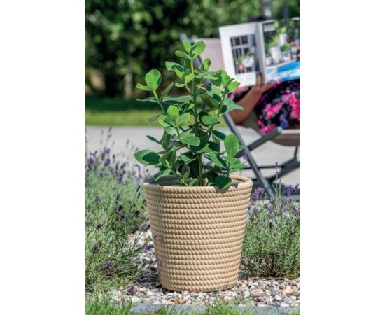 Flower pot Form-Plastic Lina 35 soft jute