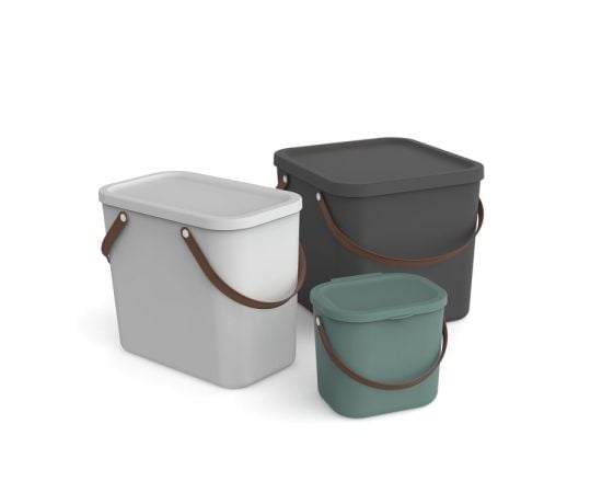 Storage box Rotho 6L ALBULA cappuccino