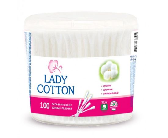 Cotton sticks hygienic Lady Cotton 100 pcs