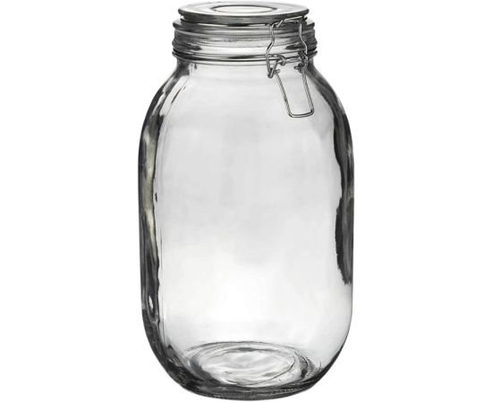 Glass jar with a locking cap 2200 ml/6507