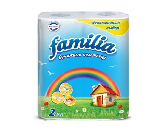 Kitchen paper Familia 2 layers RAINBOW 2X16