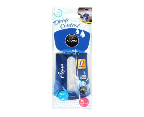 Fragrance Aroma Car Drop Control Aqua Blue 5 ml