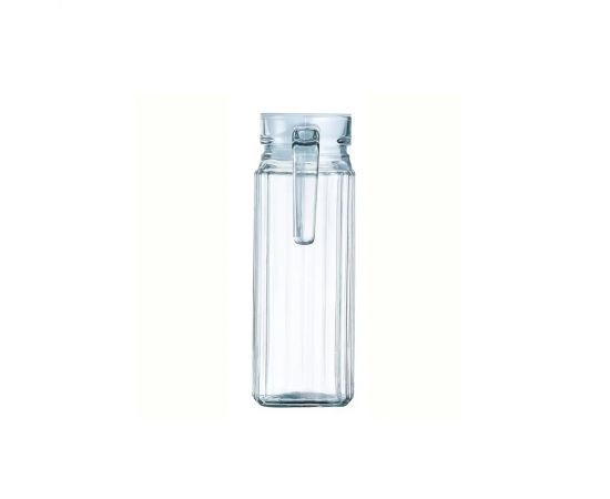 Glass carafe with a plastic lid Luminarc QUADRO 270263 1,1l