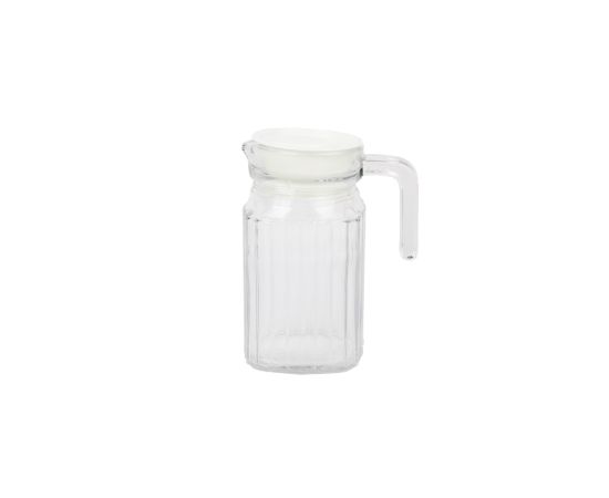 Glass carafe with a plastic lid Luminarc QUADRO 270262 500ml