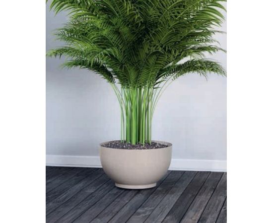 Flowerpot FORM PLASTIC Bowl Satina Eco 30 natural wood 4386-078