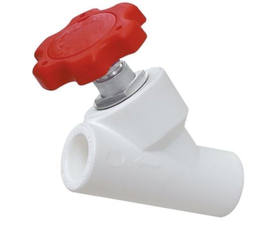 The valve ROSTURPLAST PP-R Ø32 მმ 45°