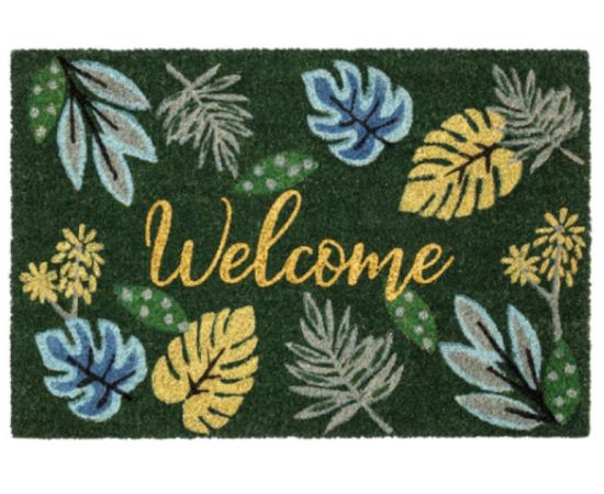 Rug Hamat BV Ruco Glitter Welcome Leaves 40x60 cm