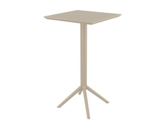 Bar table taupe Sky Pearl 108x60 cm