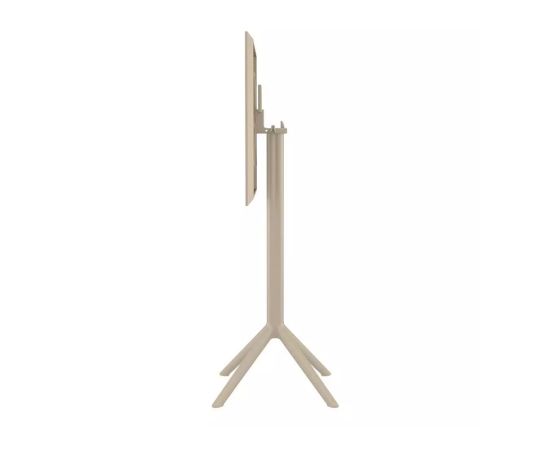 Bar table taupe Sky Pearl 108x60 cm