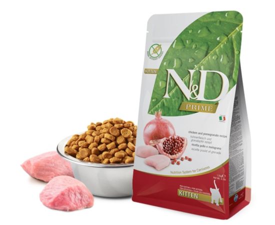 Cat food Farmina N&D Prime Kitten chicken and pomegranate 1.5 kg