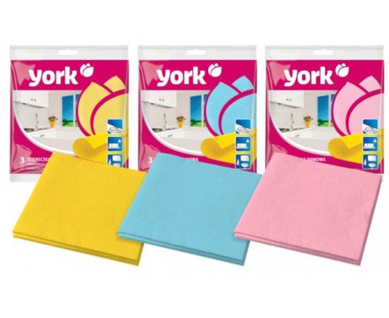 ხელსახოცები York 35x35 სმ 3 ც