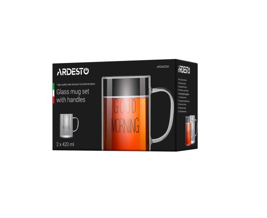 Set of glasses Ardesto AR2642GM 420ml 2pcs