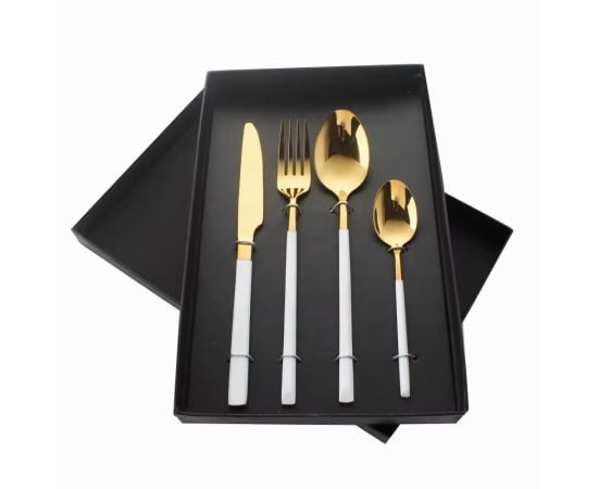 Knife-fork set metal 4pcs KS-30405