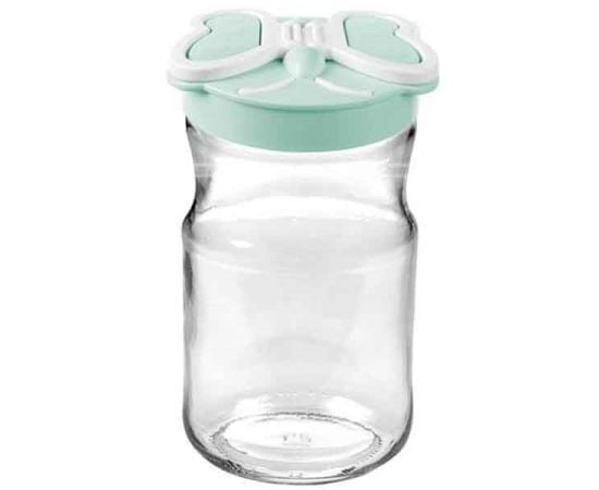 Glass jar with plastic lid TITIZ KC-227-1817 720 ml