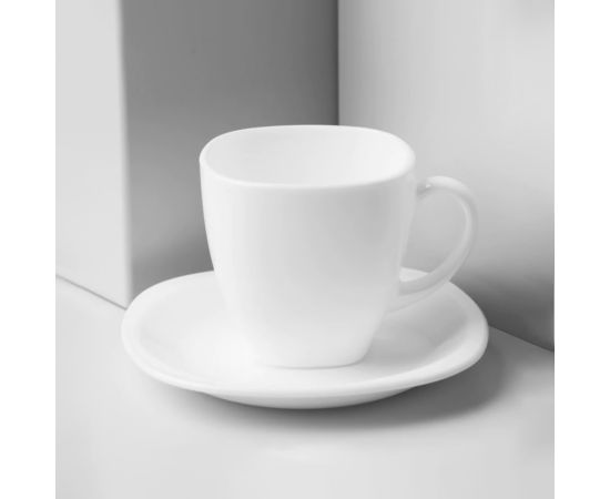 A set of glasses with saucers Luminarc CARINE 270182 220ml