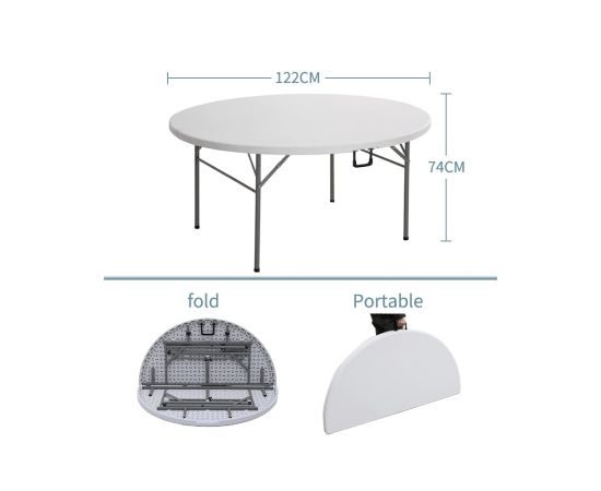 Garden folding table MG-2017