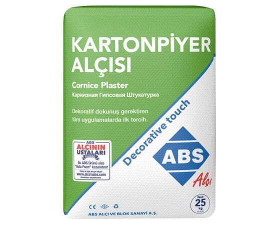 თაბაშირი ABS Cornice Plaster 25 კგ