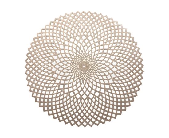 Dish mat Ambition 38 cm Glamour round golden