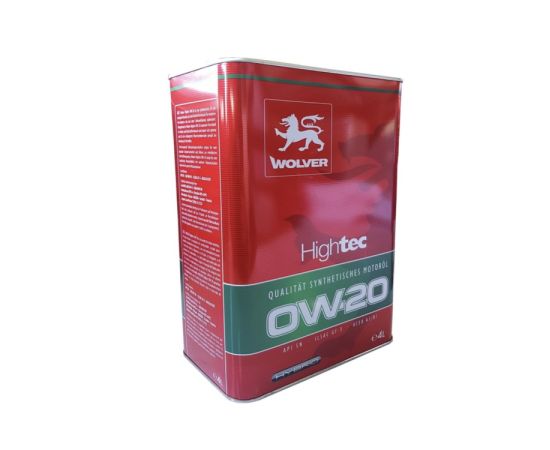 ზეთი ძრავის Wolver Hightec 0W-20 Hybrid 4 ლ