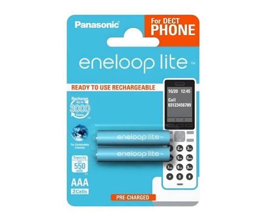 Аккумулятор Panasonic Eneloop Lite 2 AAA 550mAh