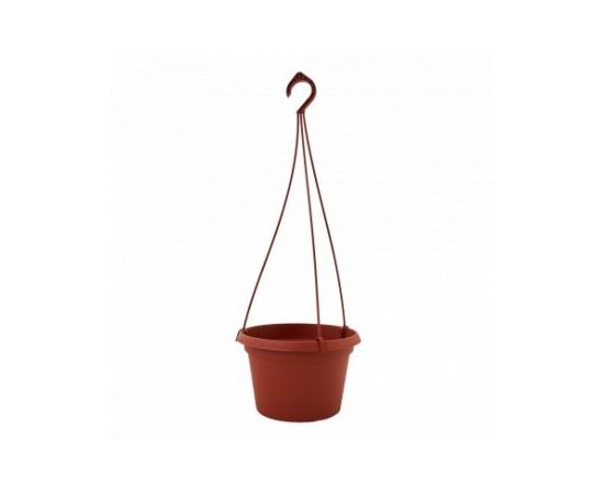 Flowerpot with hanger Aleana Gloria 20x13cm terracota