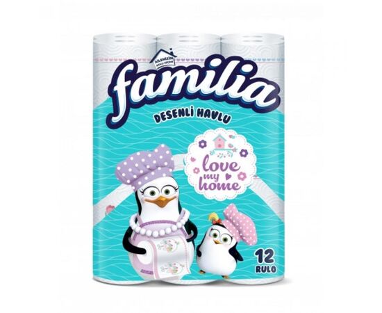 Kitchen paper towels Familia 12 pcs