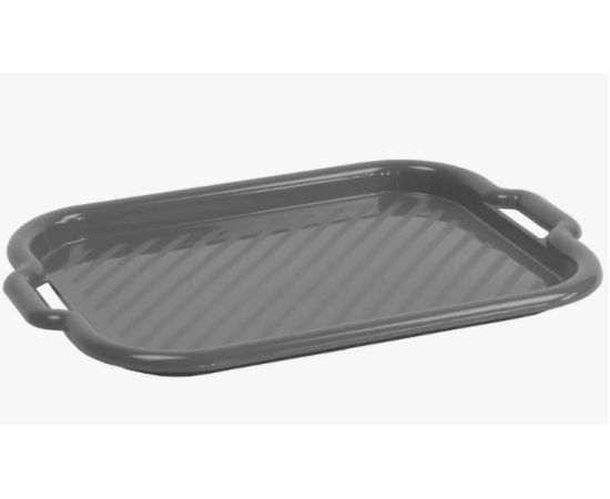 Tray Domotti CLEVER 40X28X3CM gray