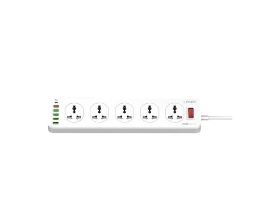 Фильтр сетевой LDNIO SC10610 10 2м 2500W 6 USB PD+QC