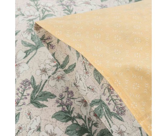 Bed linen set Ardesto Gloria ART2022FW 100%cotton 200x220cm yellow