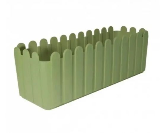 Flowerpot platic whit insert Aleana Parkanchik balcony 49x16,5cm