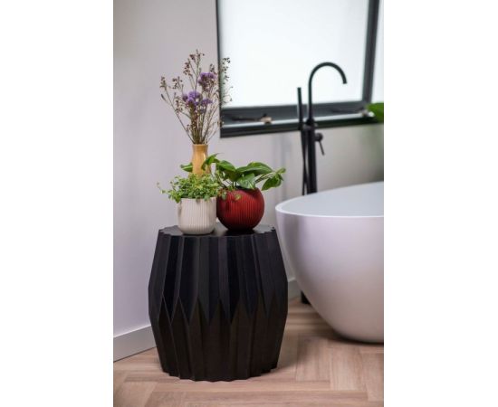 Flower pot Capi Europe Planter ball Groove 21x21cm beige