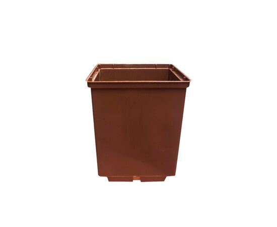 Plastic pot Aleana 9x10 cm terracotta