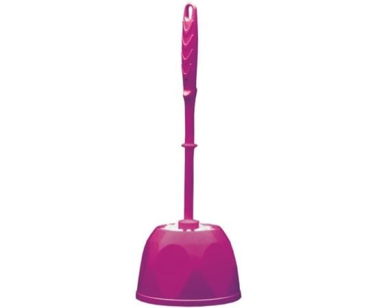 ჯაგრისი უნიტაზისთვის Bisk IZA BRUSH & HOLDER PINK