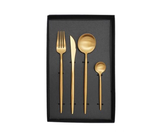 Knife-fork set metal 4pcs KS-888