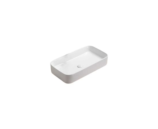 Washbasin Pate Square 78537C(70) Glossy white