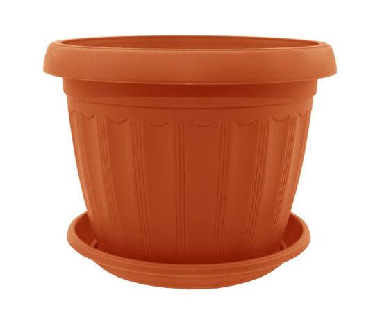 Flower Pot with a stand TERRA 36x27 (terracotta)