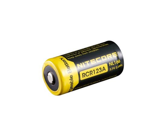 Аккумулятор Nitecore 650mAh 3.7V RCR123 NL166