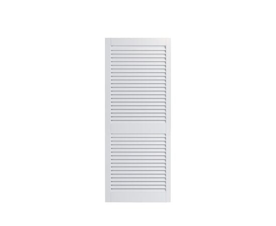 Wooden louvered doors Pine Woodtechnic 2422x594 white