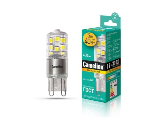 LED Lamp Camelion G9 3000K 5W