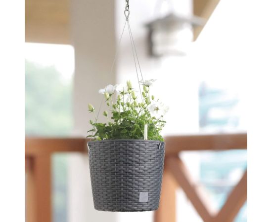 Flower pot Prosperplast RATO-anthracite DRTW260-S433 26 cm