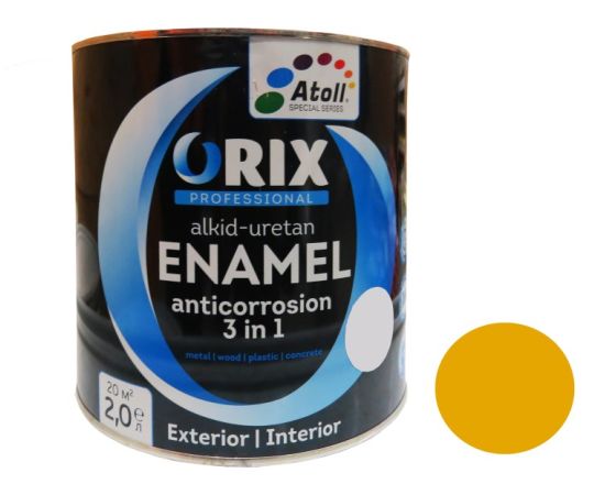 Enamel express ORIX HAMMER 3 в 1 (anticorrosion) gold 0,7 kg