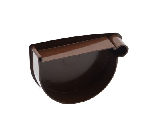 Funnel cap right brown RainWay 130 mm