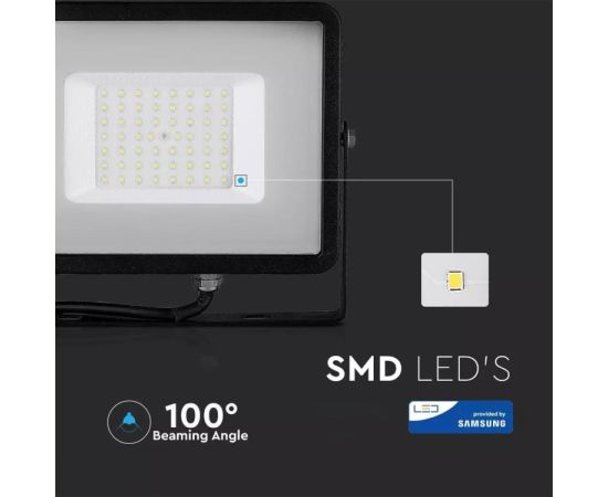 Прожектор V-TAC LED Samsung 408 IP65 6400K 50W