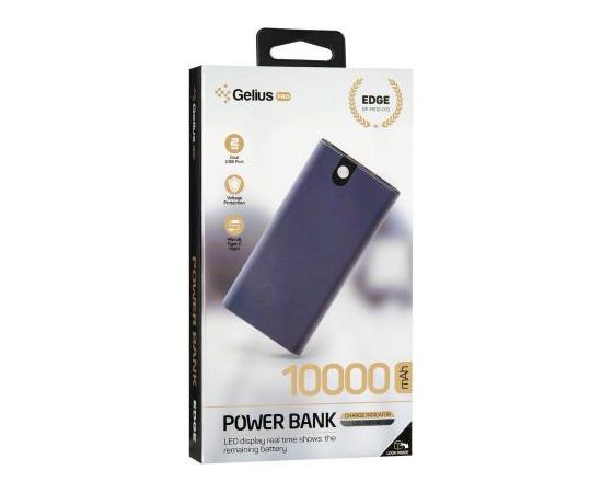 Пауэрбанк Gelius 10000mAh черный