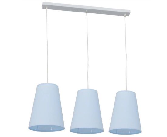 Pendant LUMINEX Pinio 3 E27 3x MAX 60W blue 122