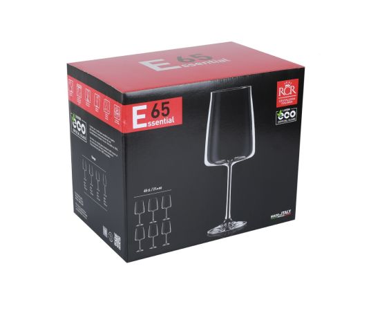 Wine glass RCR ESSENTIAL 212256 6pcs 650ml