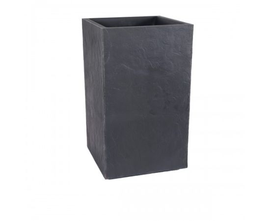 Plastic pot EDA Plastiques CARRE HAUT VOLCANIA'UP 29,5 X 29,5 X 49,5 cm 36 l